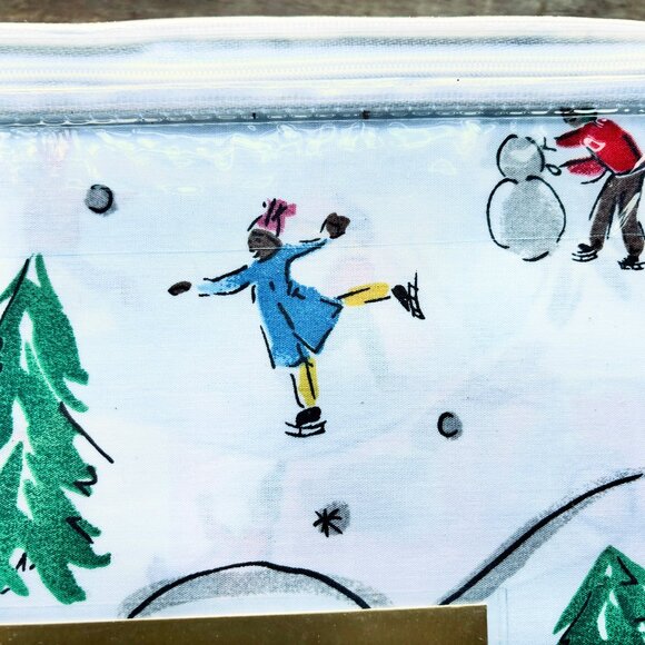 Cupcakes & Cashmere Christmas Tree Holiday Cotton Sheet Set - 4-pc FULL Size - Picture 3 of 7